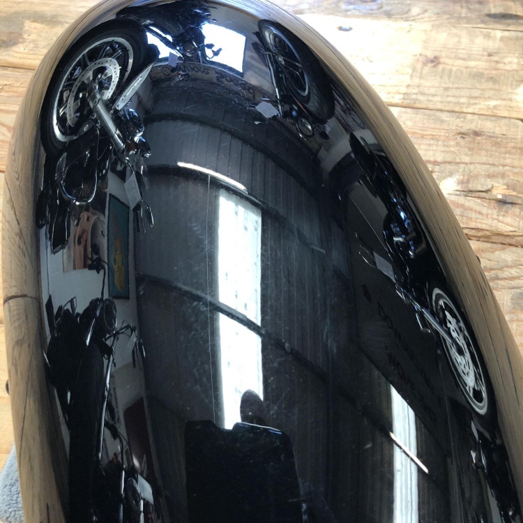 Indian Scout Bobber / Rogue front mudguard in Onyx Black